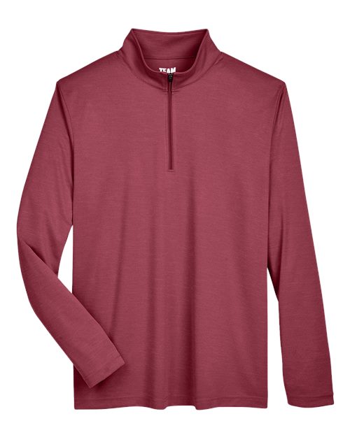 Team 365 TT31H Sport Maroon Heather — front