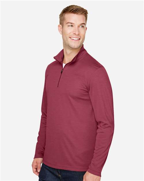 Team 365 TT31H Sport Maroon Heather — on model side