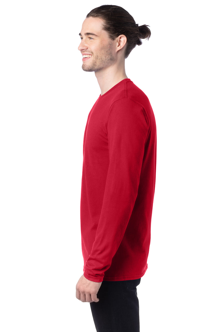 Perfect-T Long Sleeve Tee - Deep Red