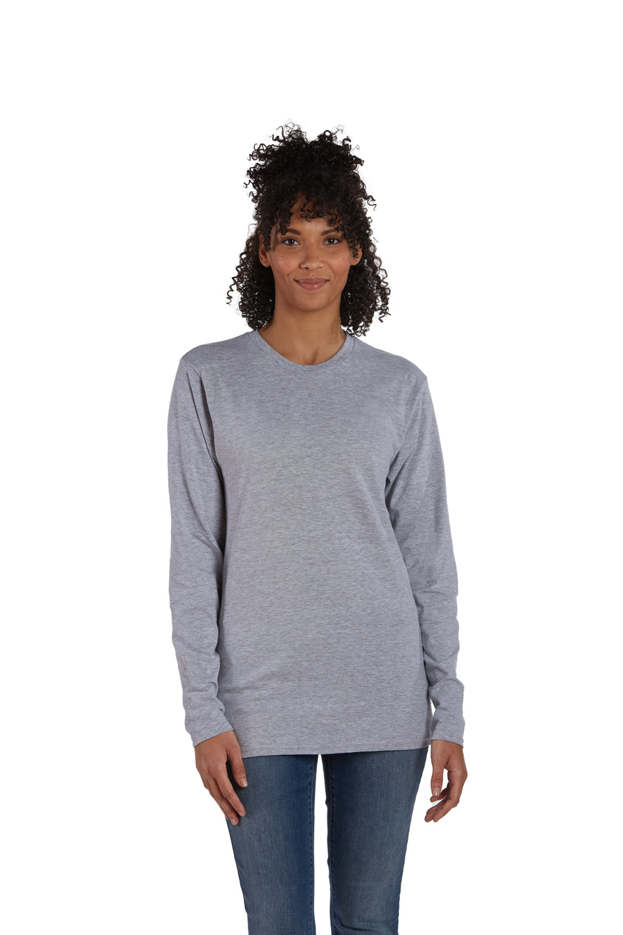 Perfect-T Long Sleeve Tee - Light Steel