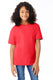 Hanes 498Y - Youth Perfect-T Short Sleeve Tee - Athletic Red