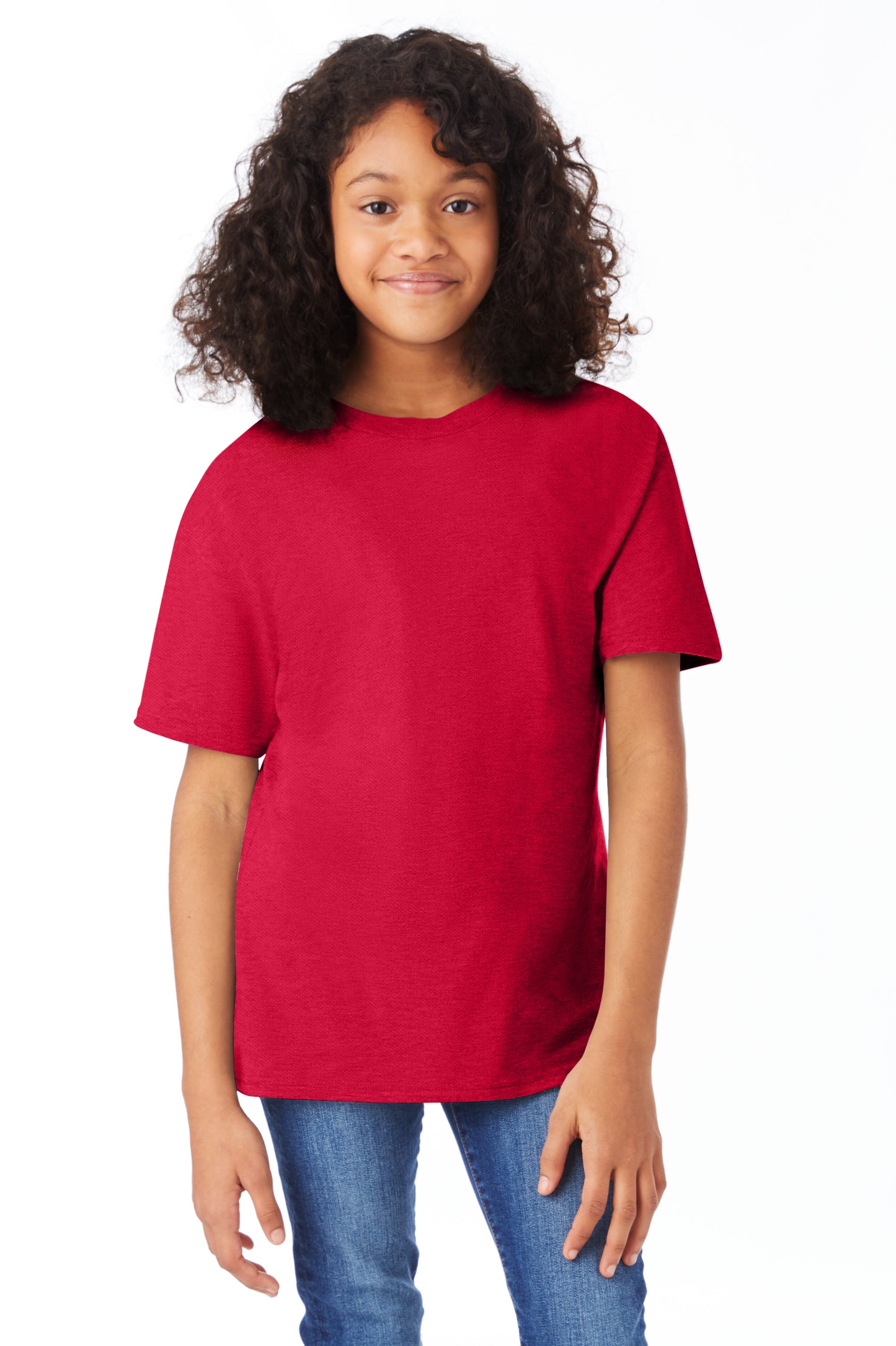 Youth Perfect-T Short Sleeve Tee - Deep Red