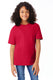 Hanes 498Y - Youth Perfect-T Short Sleeve Tee - Deep Red