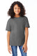 Hanes 498Y - Youth Perfect-T Short Sleeve Tee - Smoke Gray