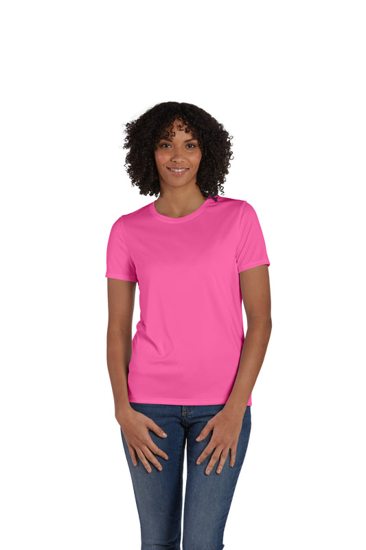 Women's Cool DRI® Short Sleeve Tee - Wow Pink