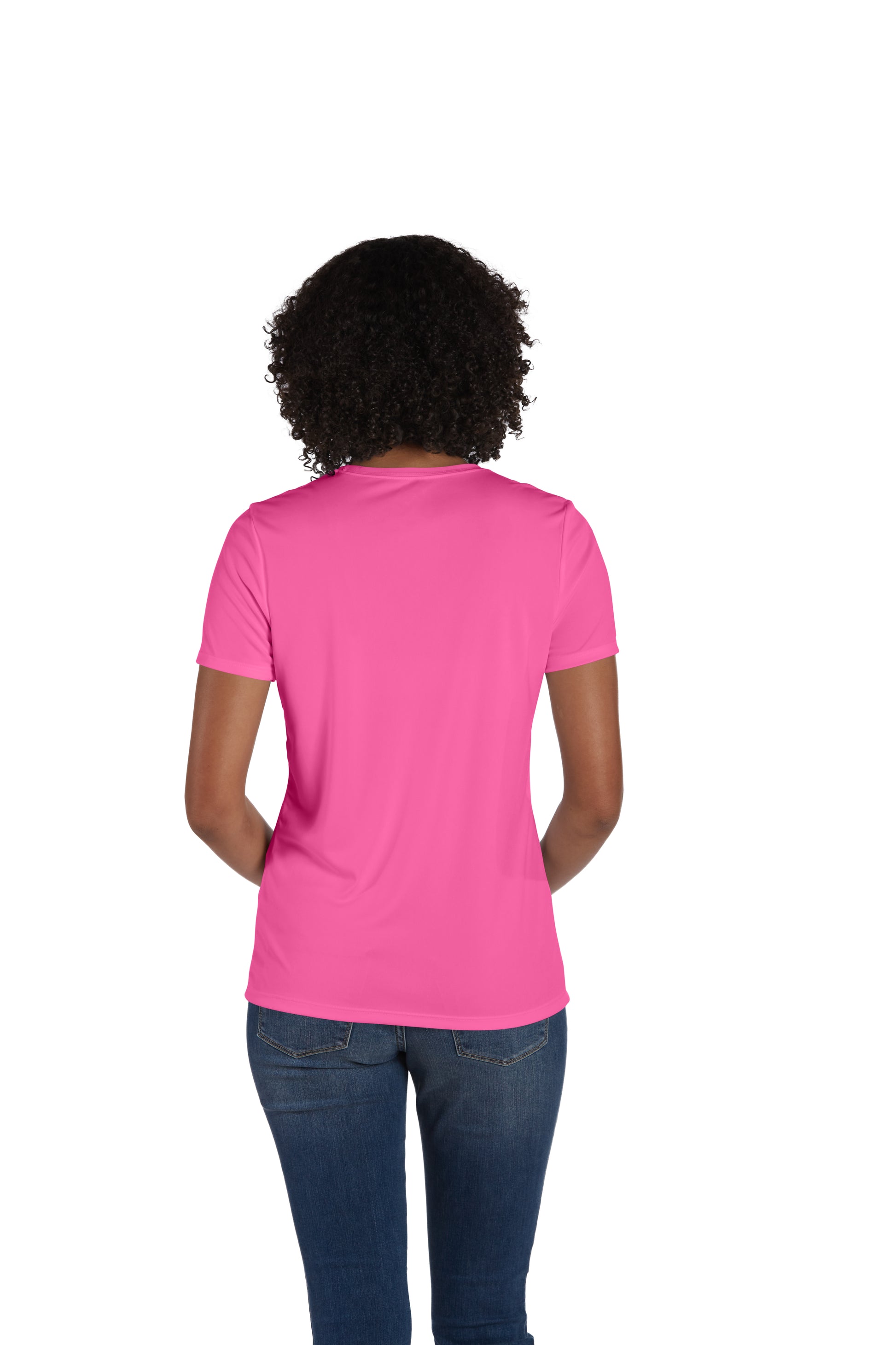 Women's Cool DRI® Short Sleeve Tee - Wow Pink