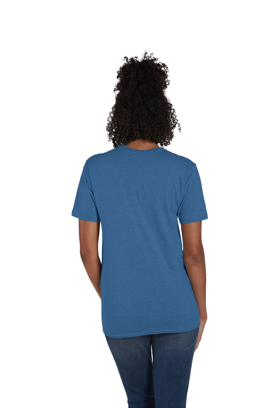 Perfect-T Short Sleeve Tee - Heather Blue