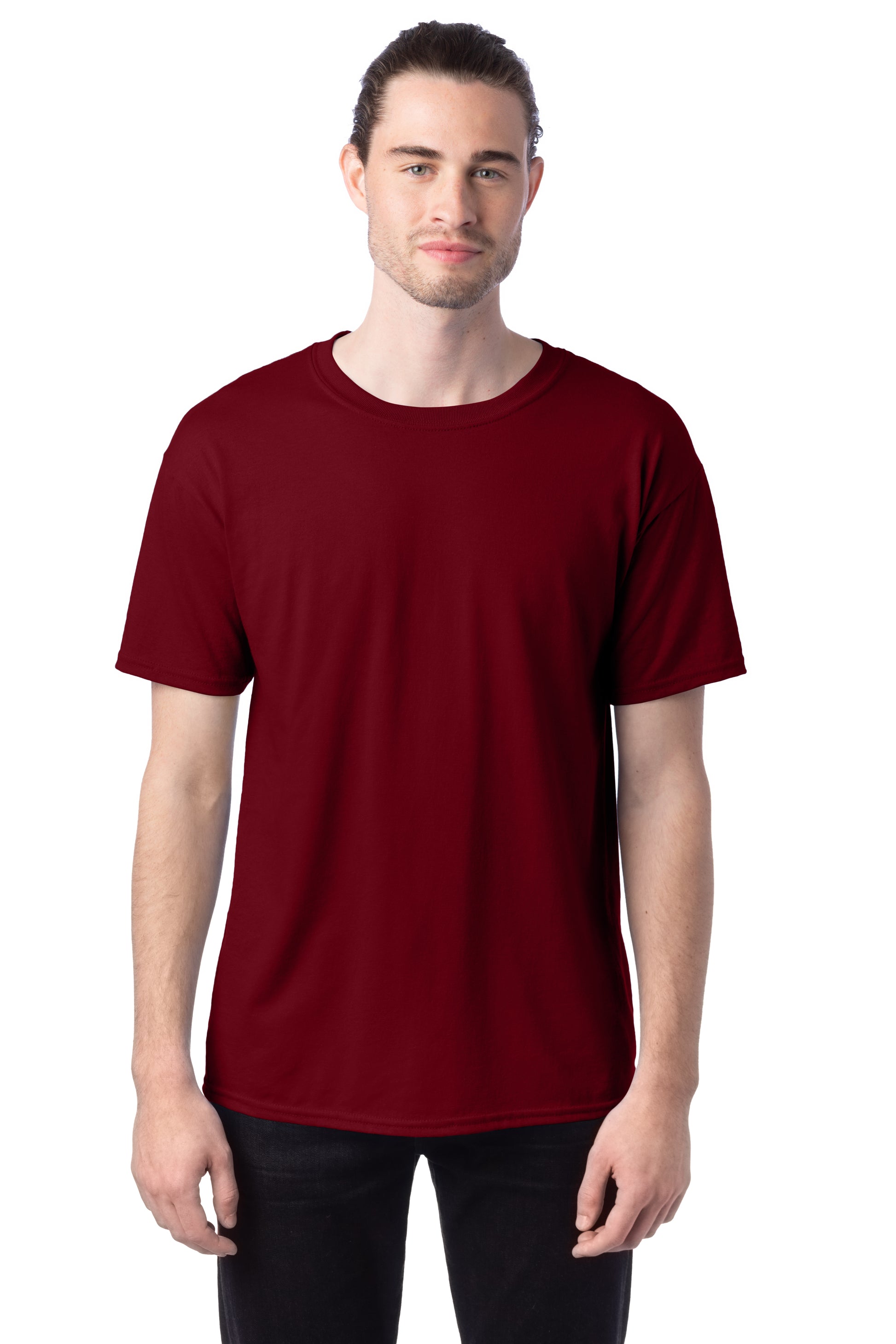 50/50 Ecosmart® Short Sleeve Tee - Cardinal