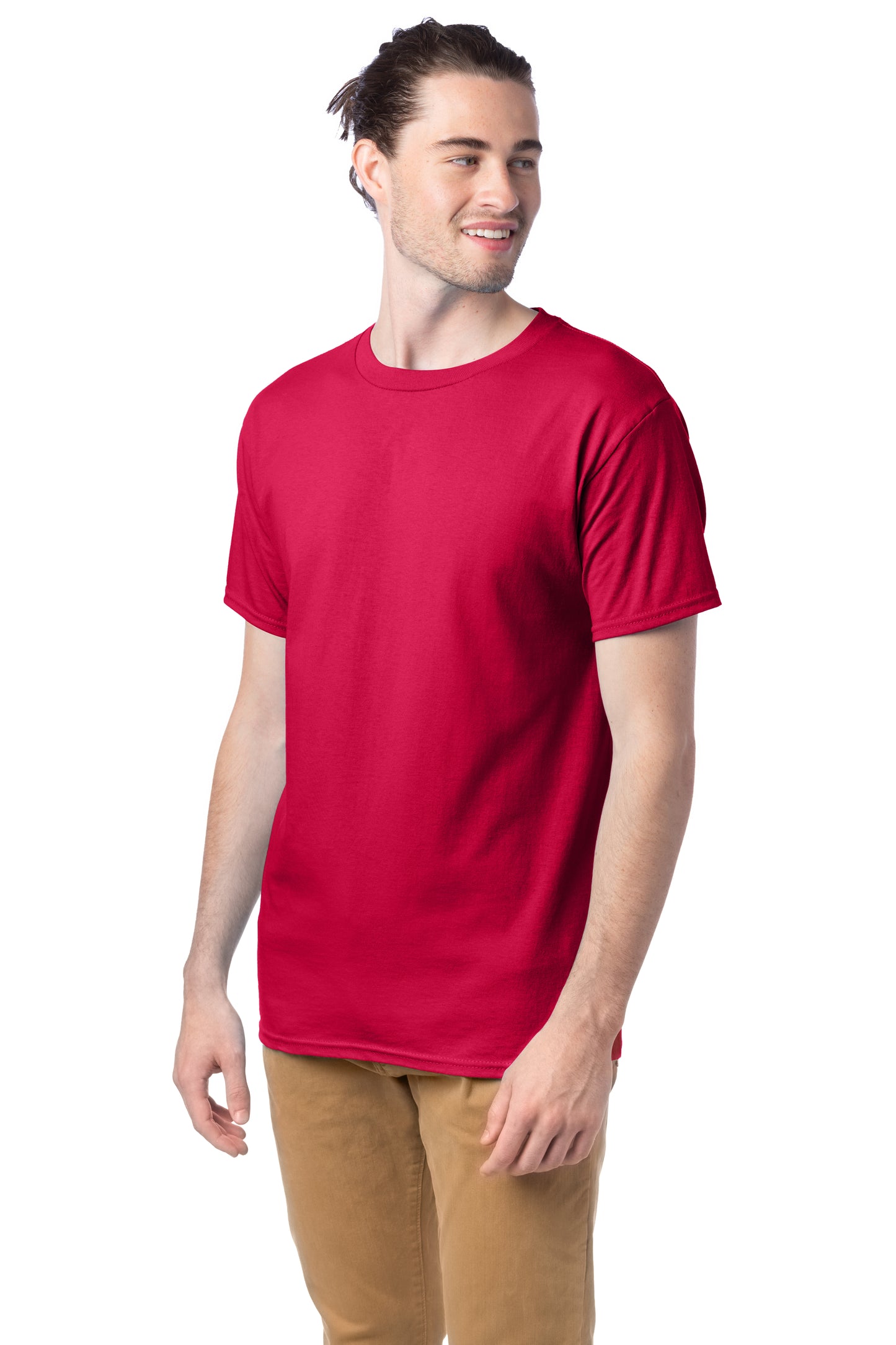 Essential-T Short Sleeve Tee - Athletic Crimson
