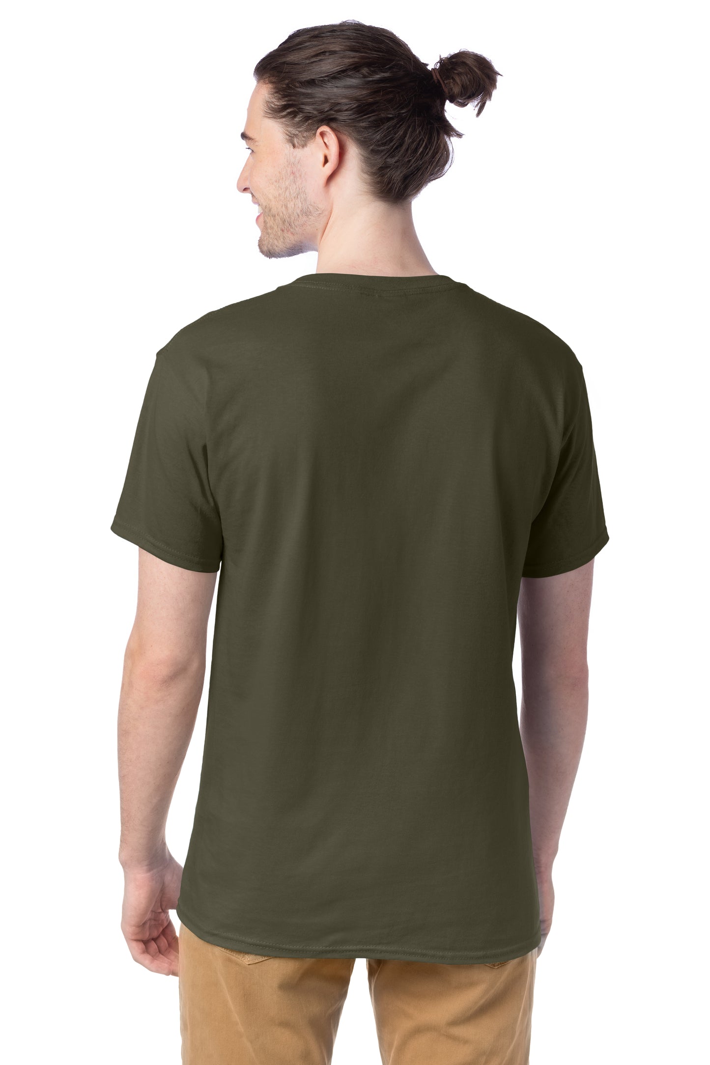 Essential-T Short Sleeve Tee - Fatigue Green