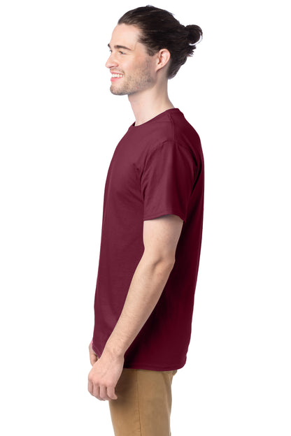 Essential-T Short Sleeve Tee - Maroon