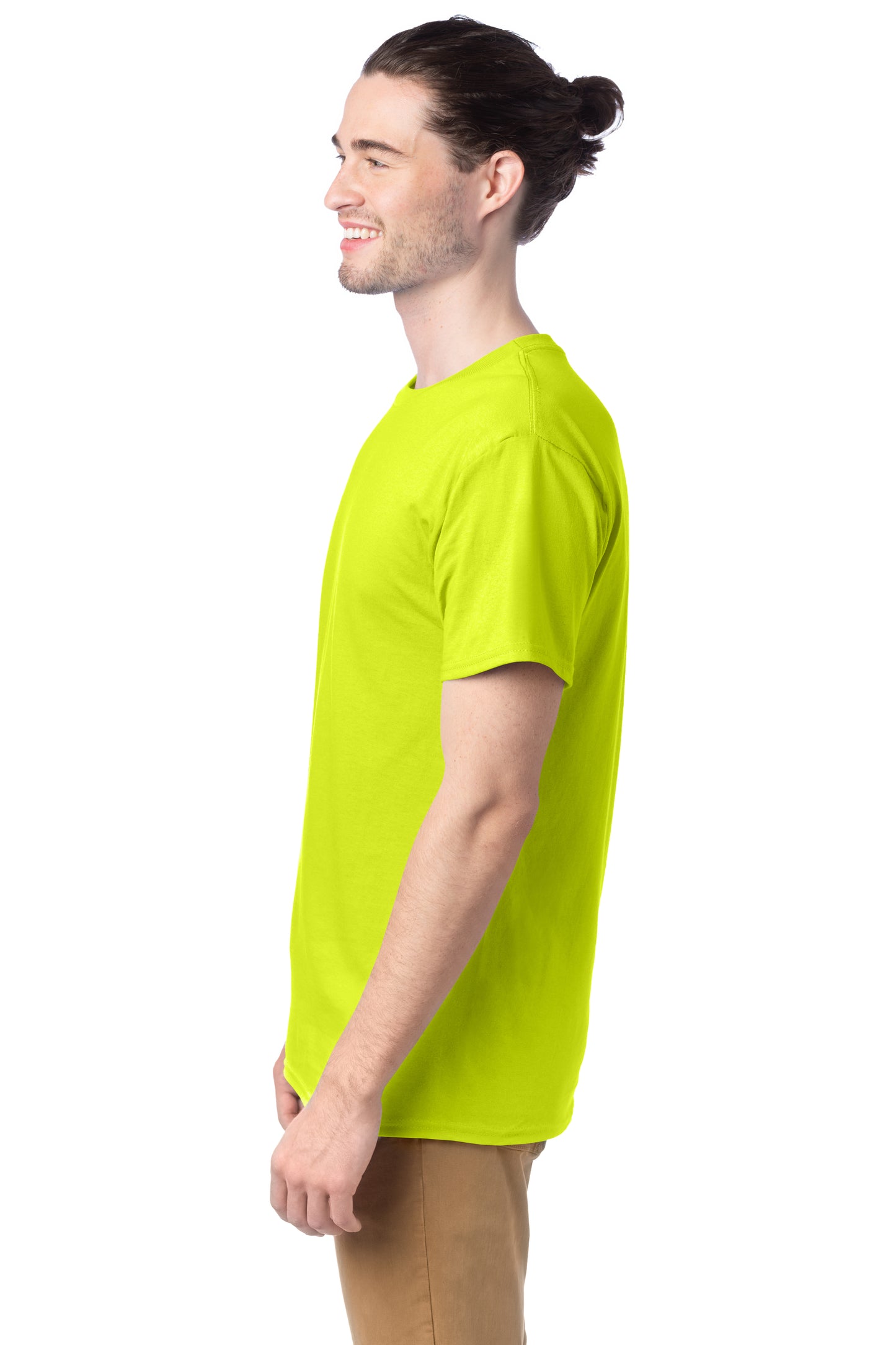 Essential-T Short Sleeve Tee - Safety Green