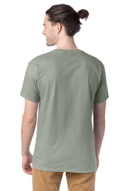 Essential-T Short Sleeve Tee - Stonewashed Green