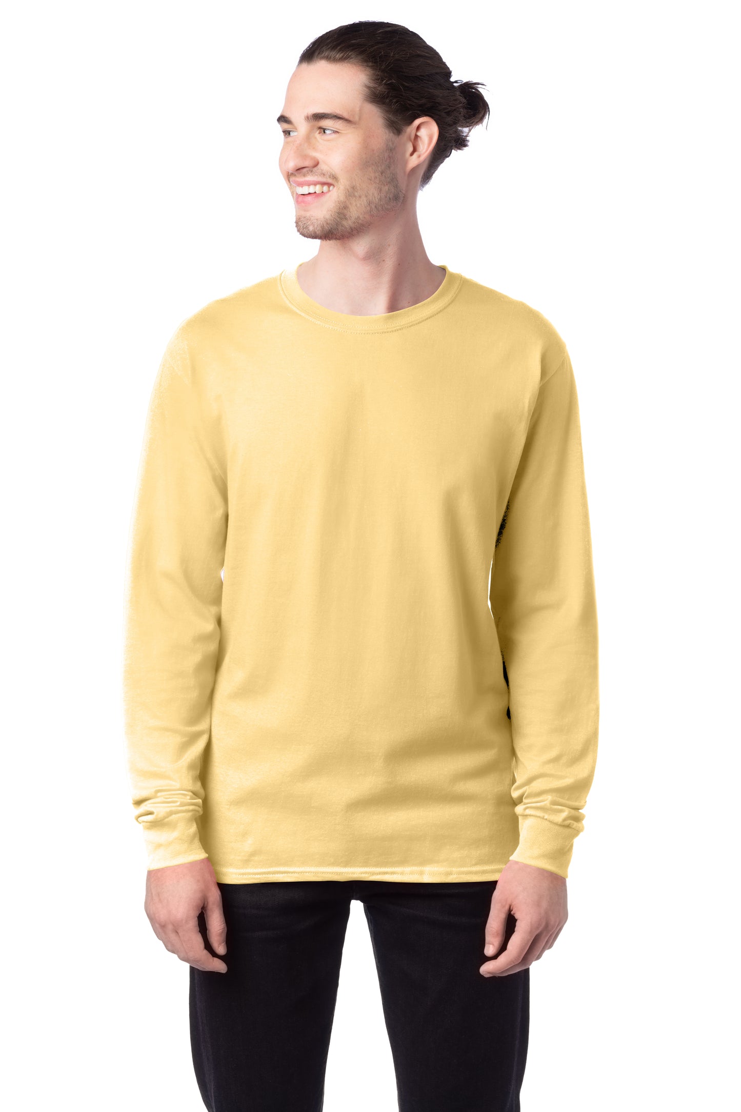 Essential-T Long Sleeve Tee - Athletic Gold
