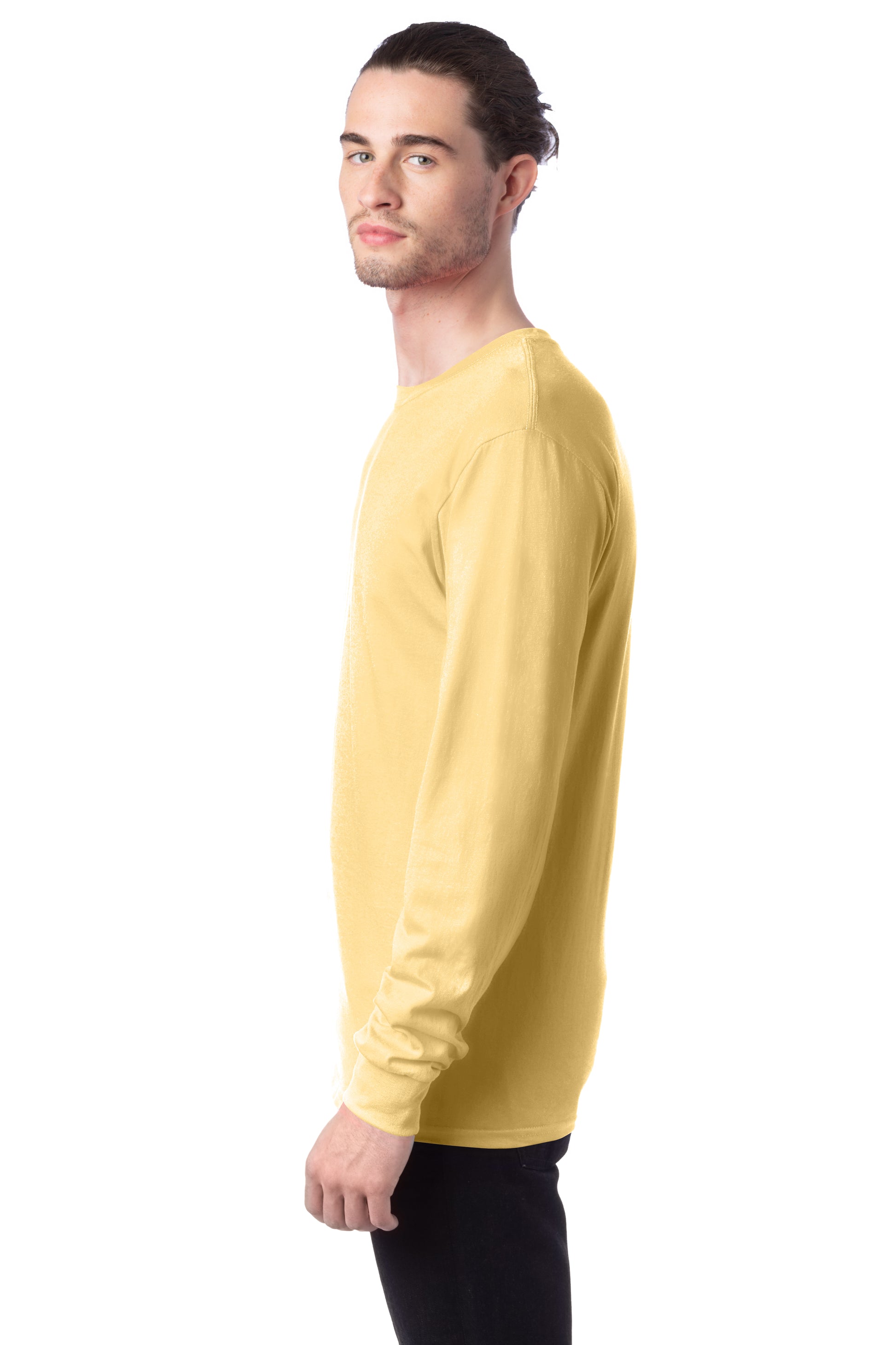 Essential-T Long Sleeve Tee - Athletic Gold