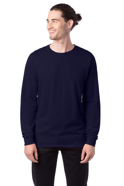 Essential-T Long Sleeve Tee - Athletic Navy