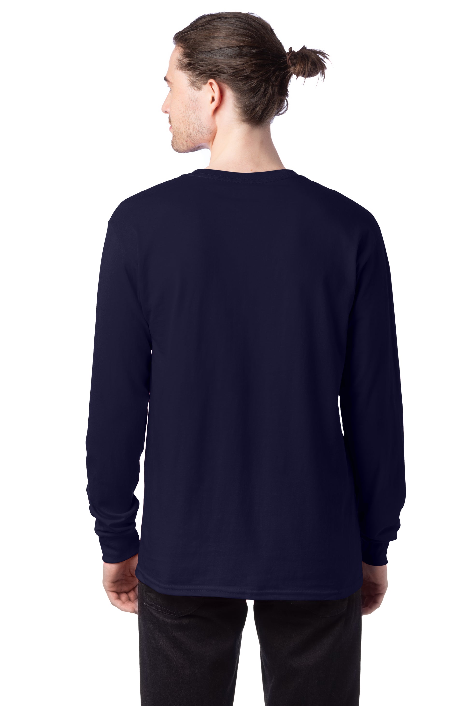 Essential-T Long Sleeve Tee - Athletic Navy