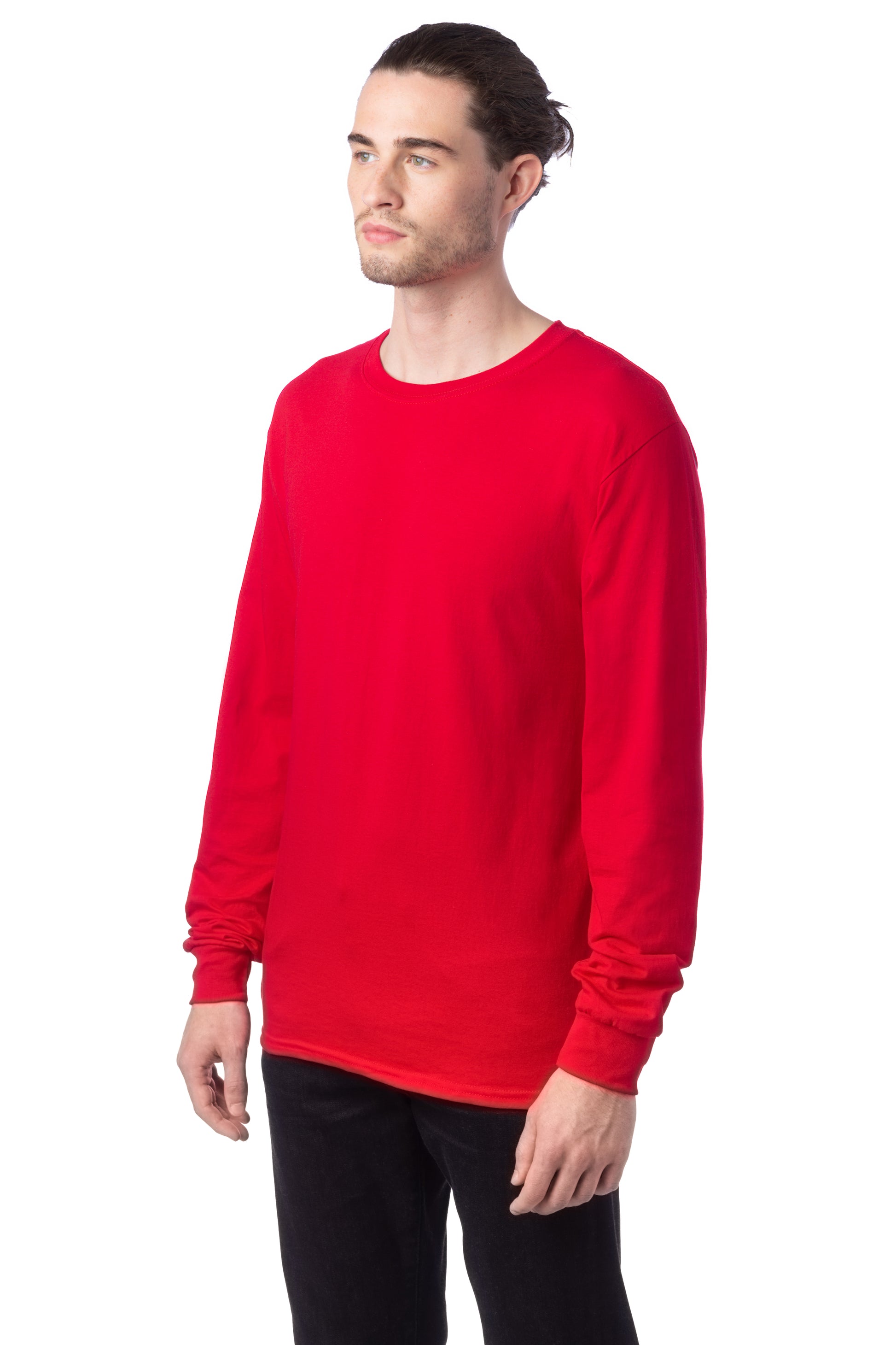 Essential-T Long Sleeve Tee - Athletic Red