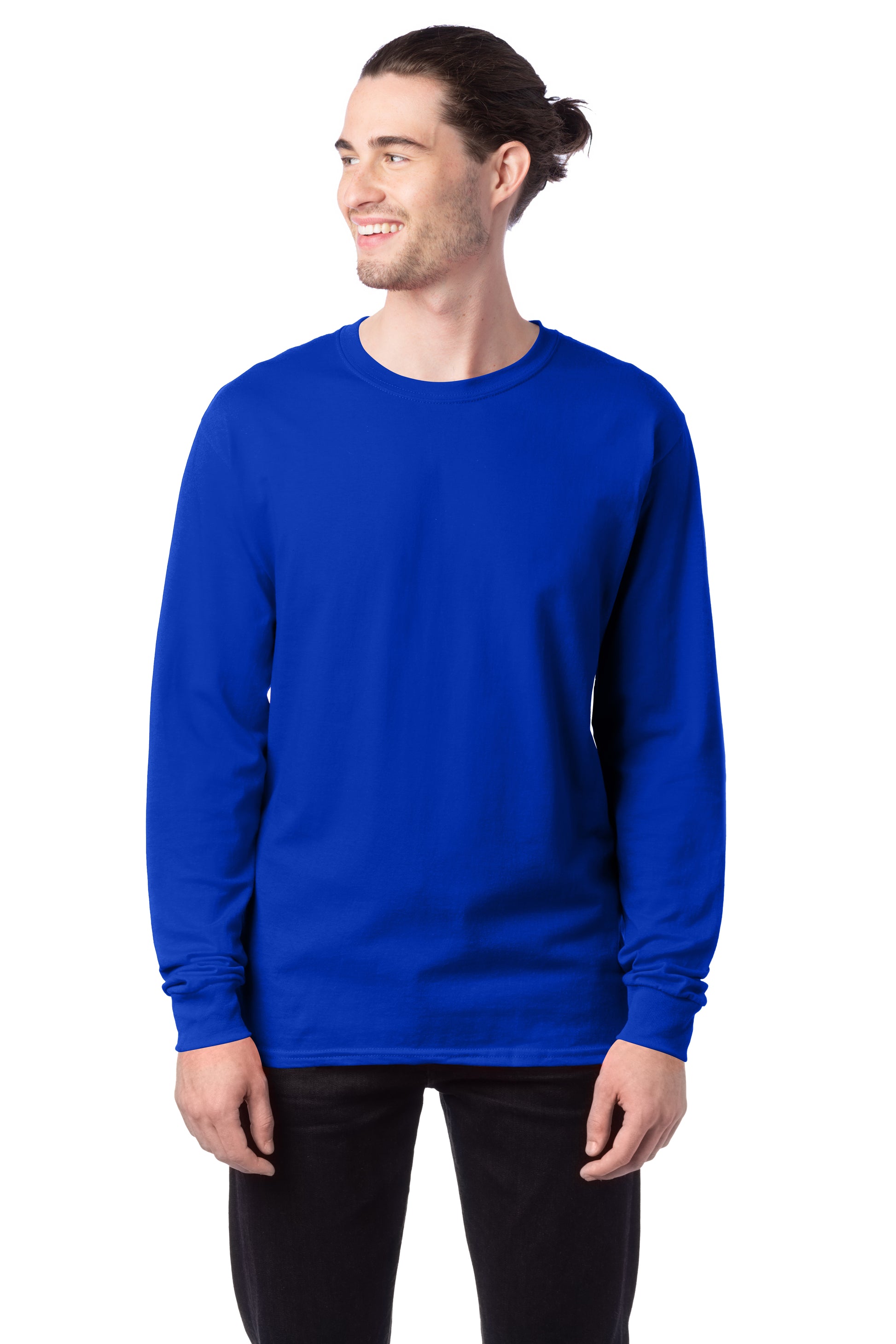 Essential-T Long Sleeve Tee - Athletic Royal