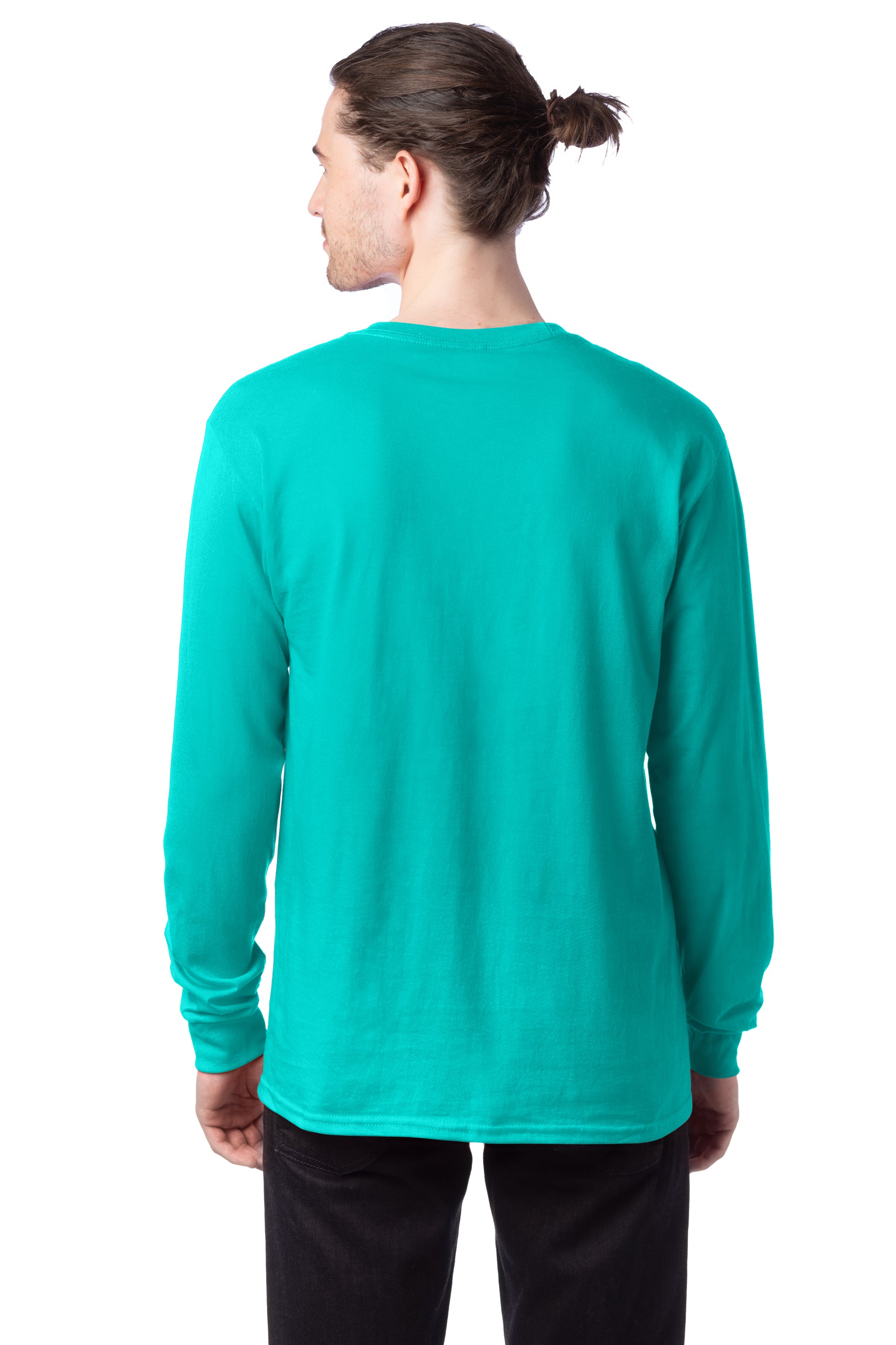 Essential-T Long Sleeve Tee - Athletic Teal