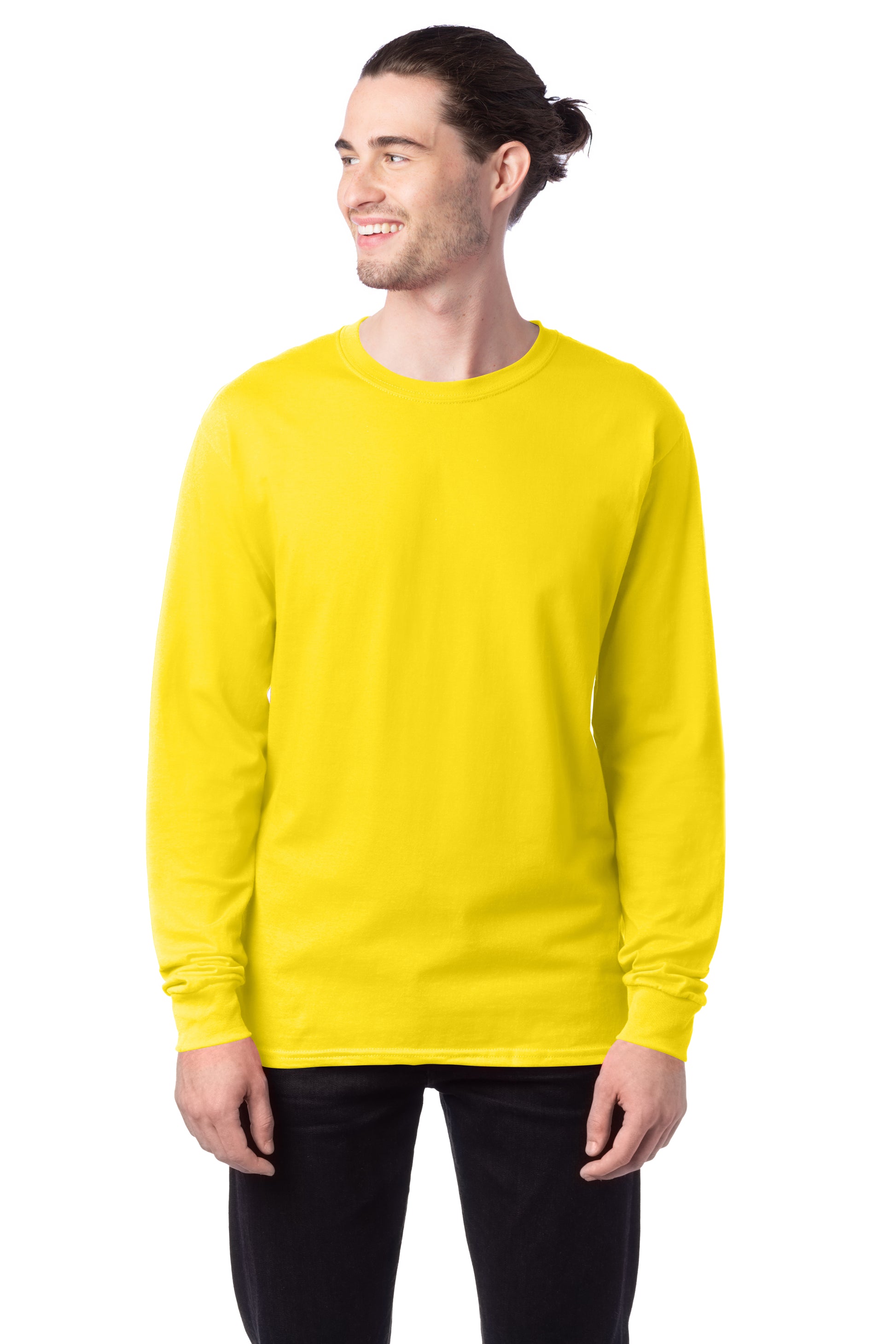 Essential-T Long Sleeve Tee - Athletic Yellow