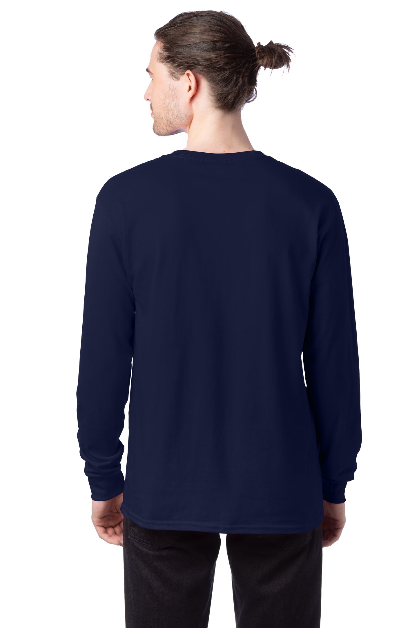 Essential-T Long Sleeve Tee - Navy