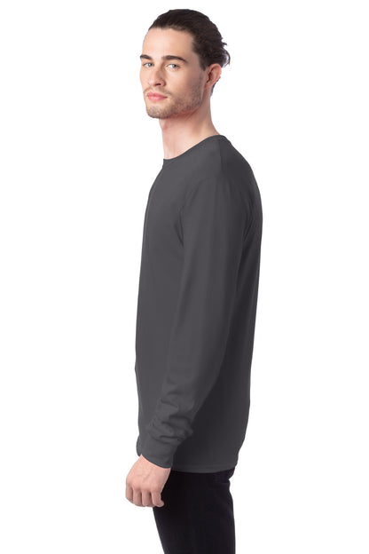 Essential-T Long Sleeve Tee - Smoke Gray