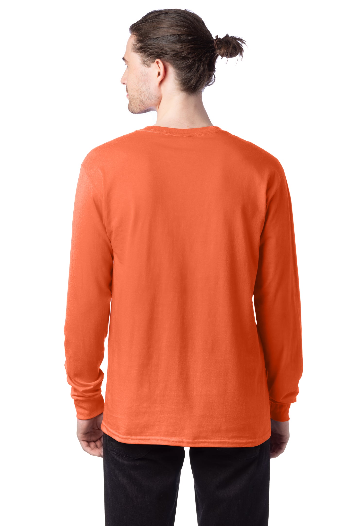 Essential-T Long Sleeve Tee - Texas Orange