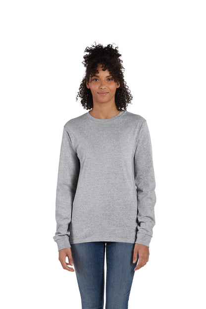 Essential-T Long Sleeve Tee - Ash