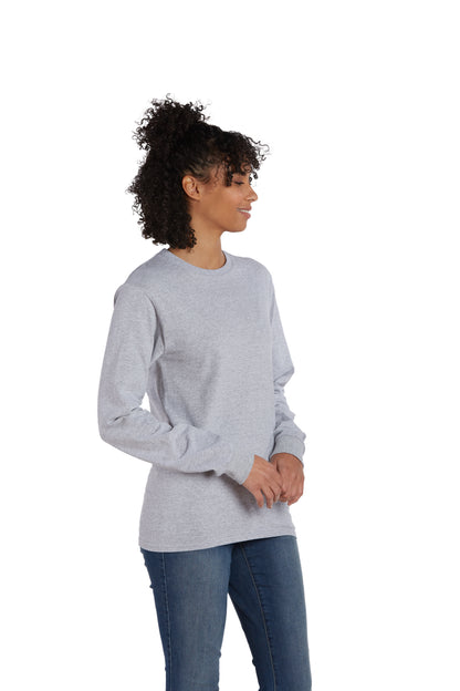 Essential-T Long Sleeve Tee - Light Steel