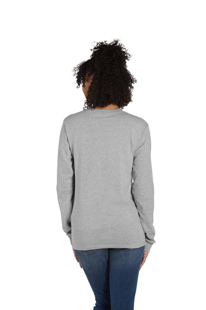 Essential-T Long Sleeve Tee - Oxford Gray