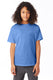 Hanes 5370 - Youth 50/50 Ecosmart® Short Sleeve Tee - Carolina Blue