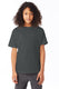 Hanes 5370 - Youth 50/50 Ecosmart® Short Sleeve Tee - Charcoal Heather