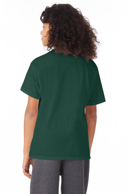 Youth 50/50 Ecosmart® Short Sleeve Tee - Deep Forest
