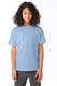 Hanes 5370 - Youth 50/50 Ecosmart® Short Sleeve Tee - Light Blue