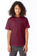 Hanes 5370 - Youth 50/50 Ecosmart® Short Sleeve Tee - Maroon