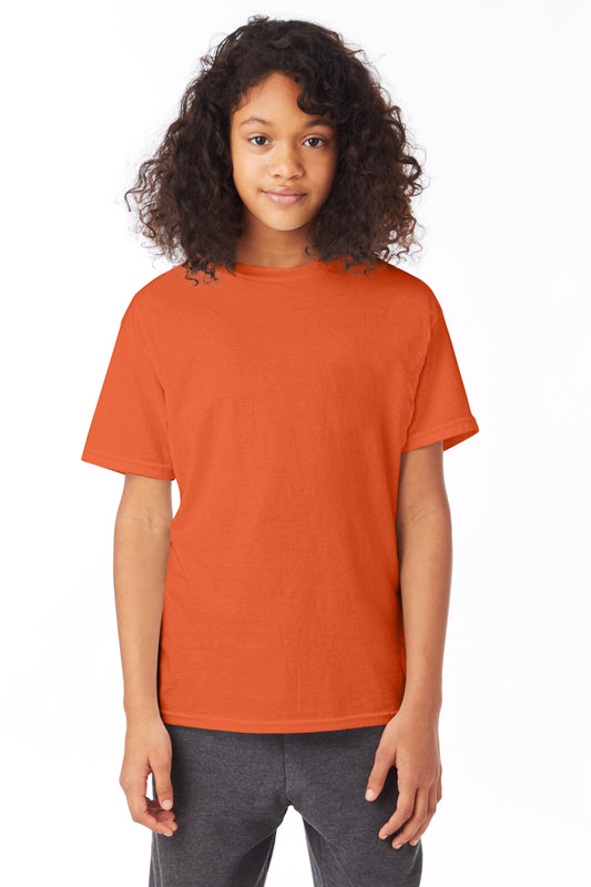 Youth 50/50 Ecosmart® Short Sleeve Tee - Orange