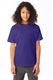 Hanes 5370 - Youth 50/50 Ecosmart® Short Sleeve Tee - Purple