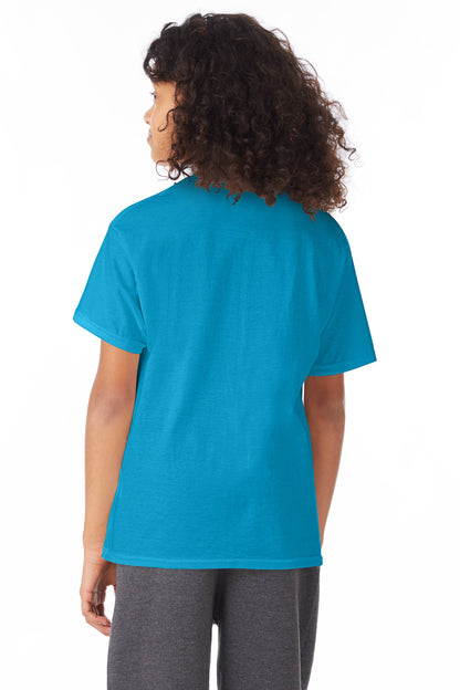 Youth 50/50 Ecosmart® Short Sleeve Tee - Teal