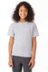 Hanes 5370 - Youth 50/50 Ecosmart® Short Sleeve Tee - Light Steel