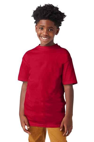 Youth Beefy-T® Short Sleeve Tee - Deep Red