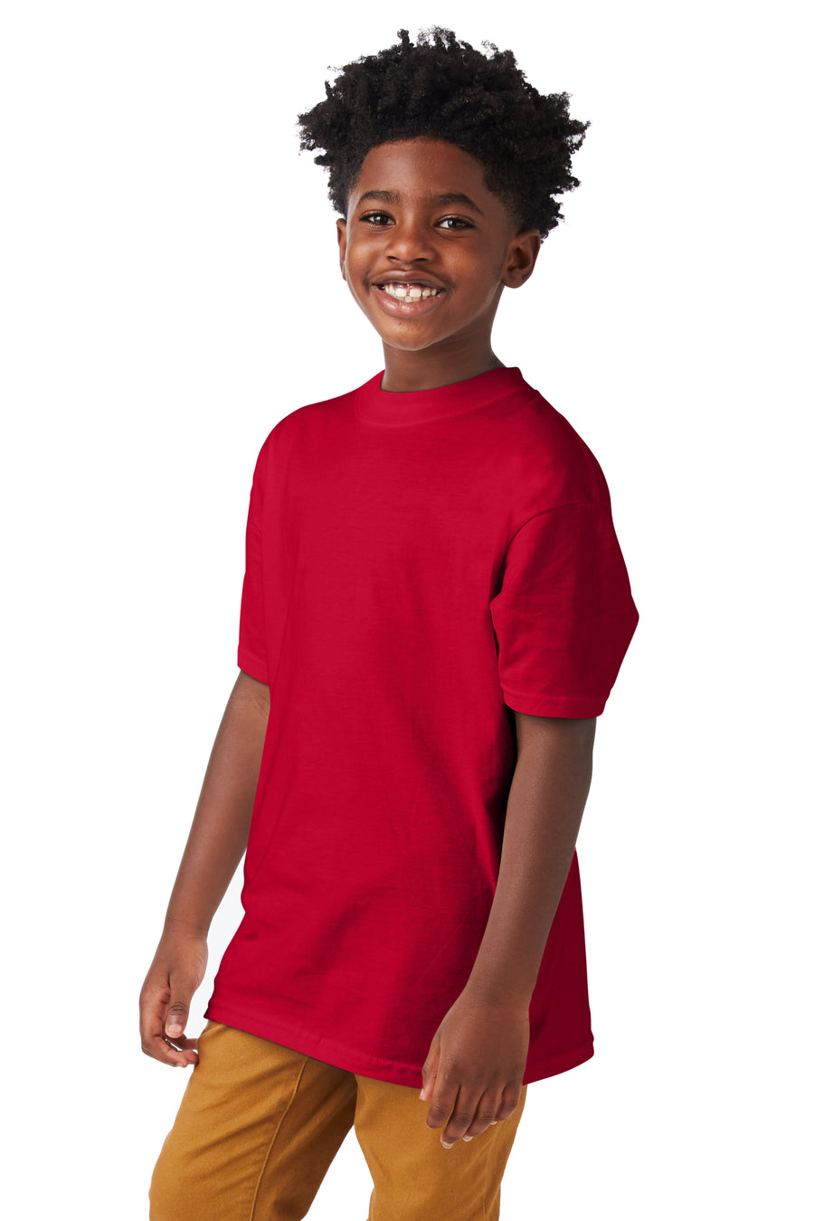 Youth Beefy-T® Short Sleeve Tee - Deep Red