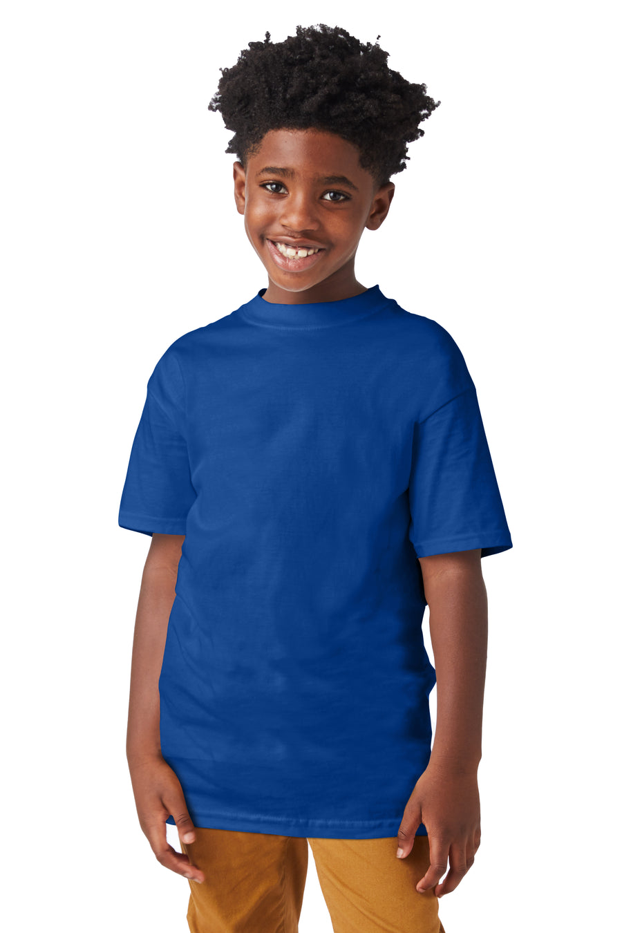 Youth Beefy-T® Short Sleeve Tee - Deep Royal