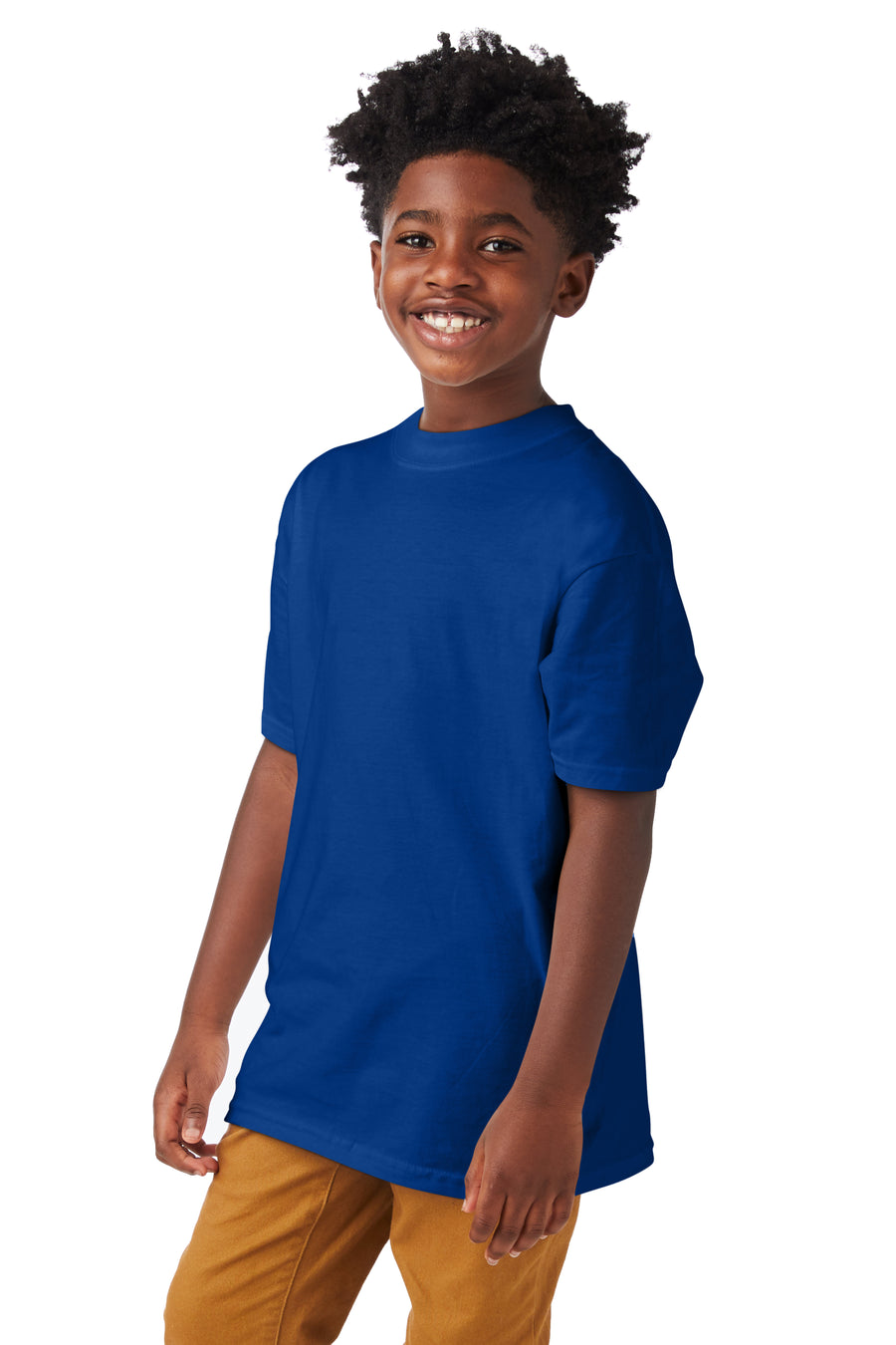Youth Beefy-T® Short Sleeve Tee - Deep Royal