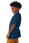 Youth Beefy-T® Short Sleeve Tee - Navy