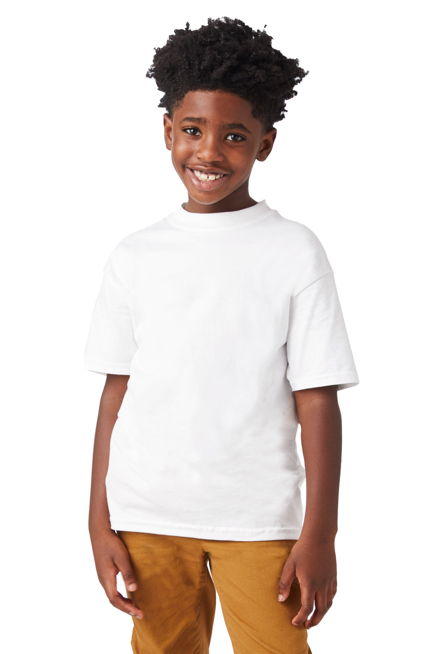 Youth Beefy-T® Short Sleeve Tee - White