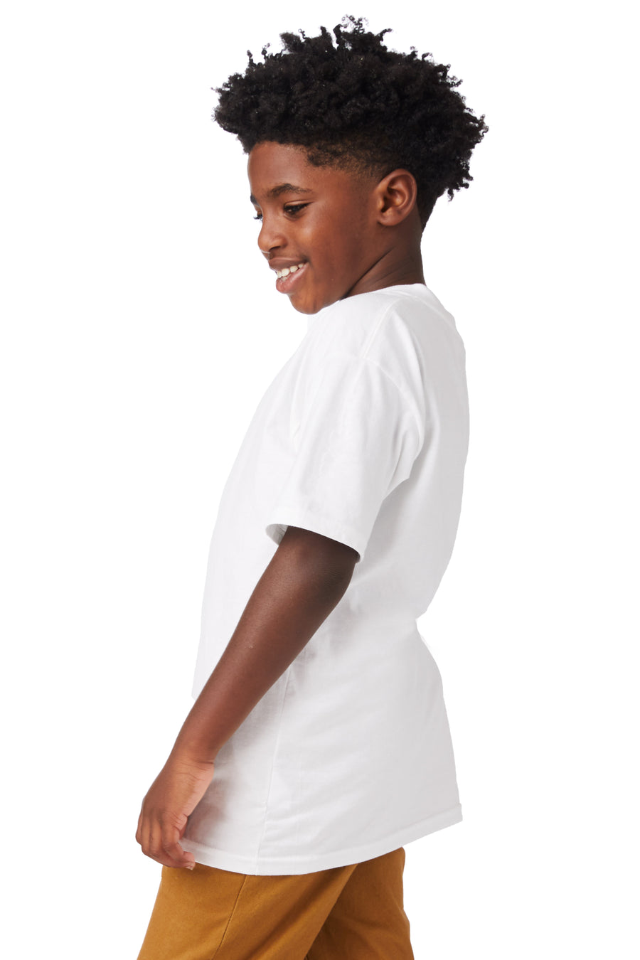 Youth Beefy-T® Short Sleeve Tee - White