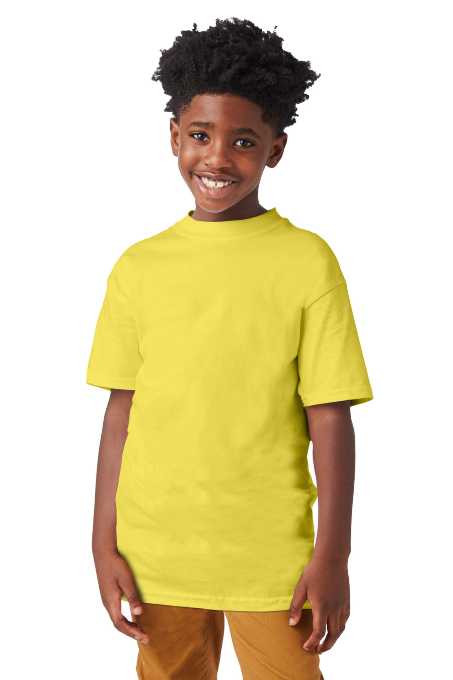 Youth Beefy-T® Short Sleeve Tee - Yellow
