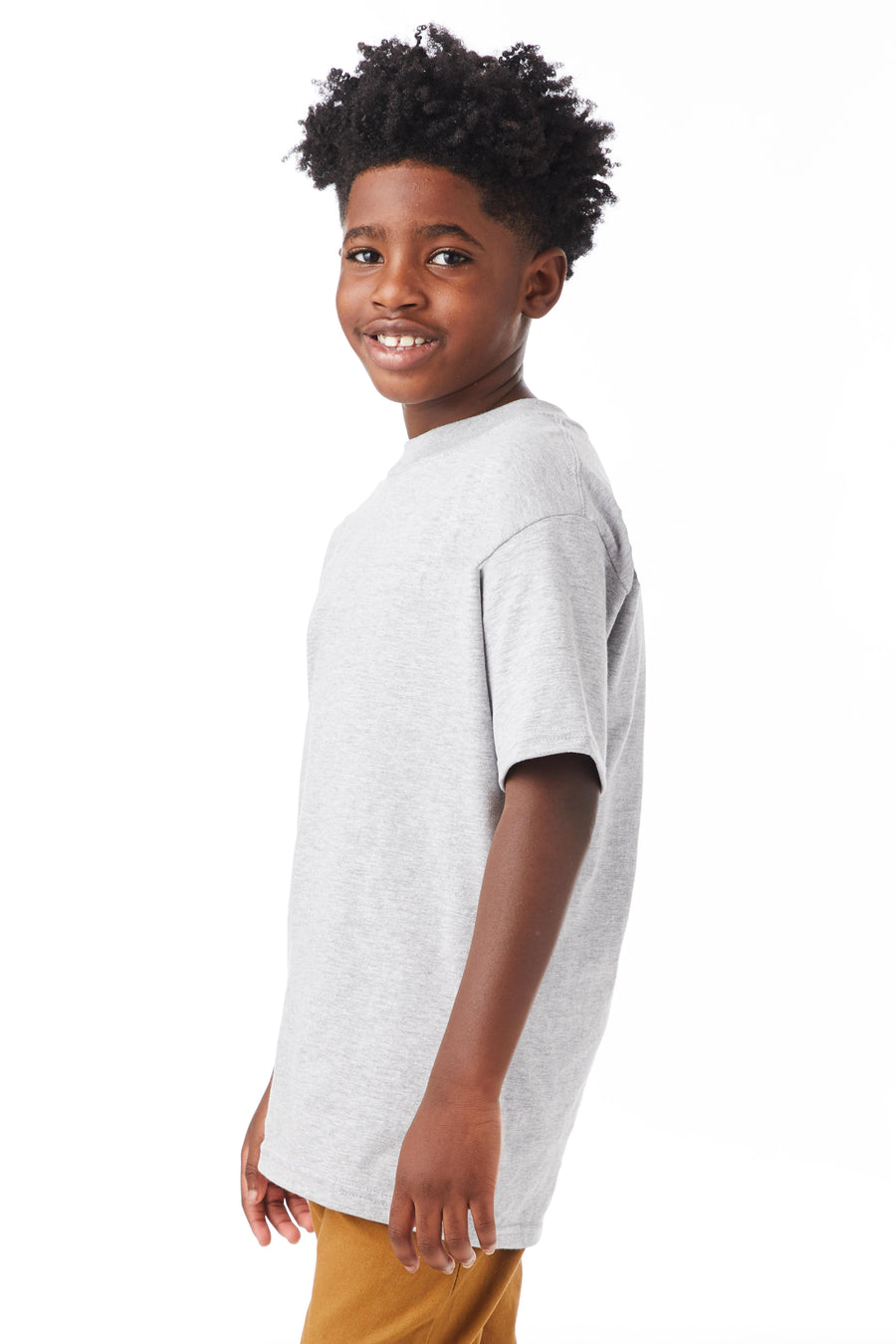Youth Beefy-T® Short Sleeve Tee - Light Steel