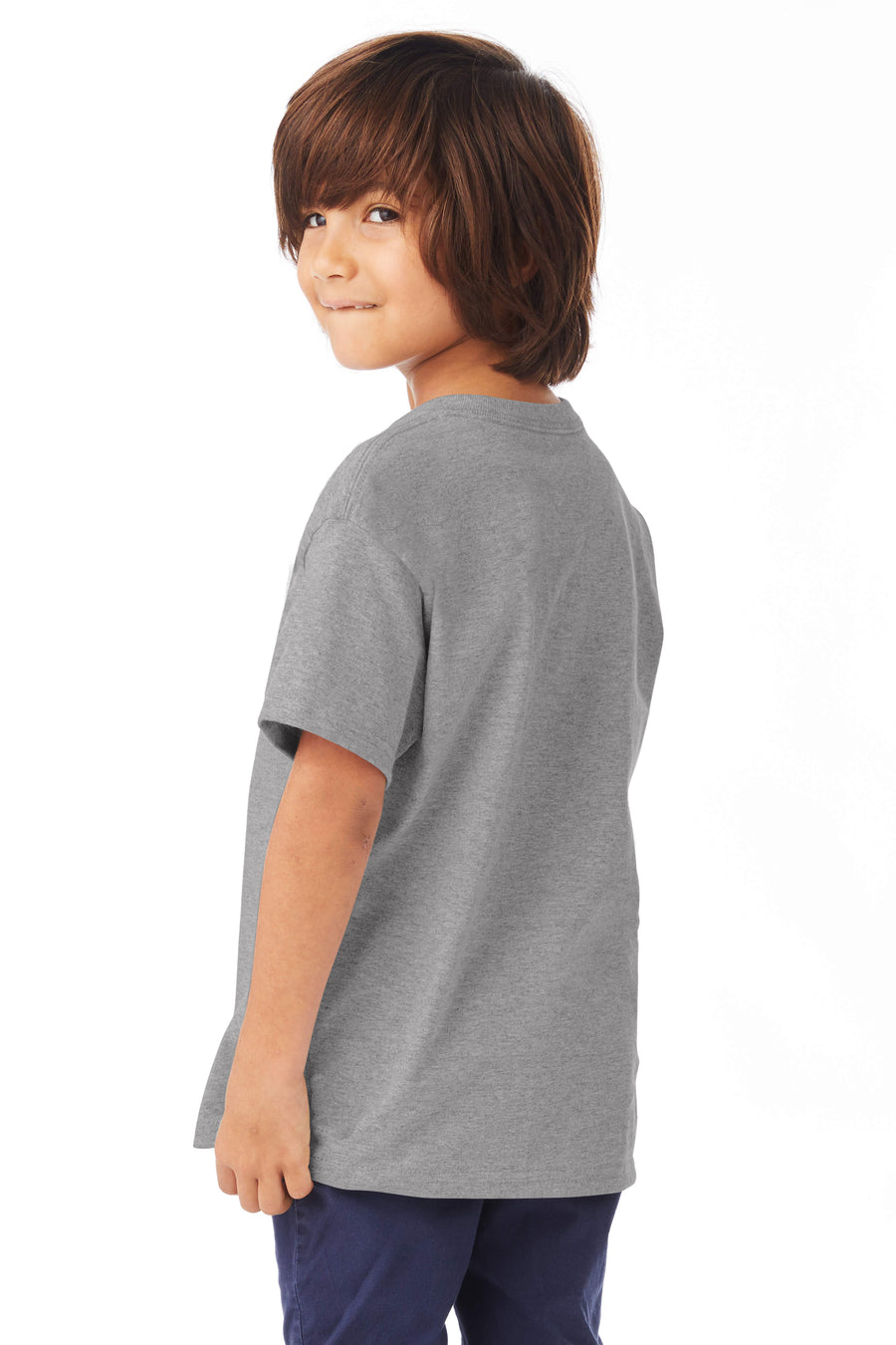 Youth Authentic Short Sleeve Tee - Oxford Gray